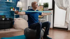 3 jednoduchá cvičení pro seniory: Posílení svalů podle odborné metody